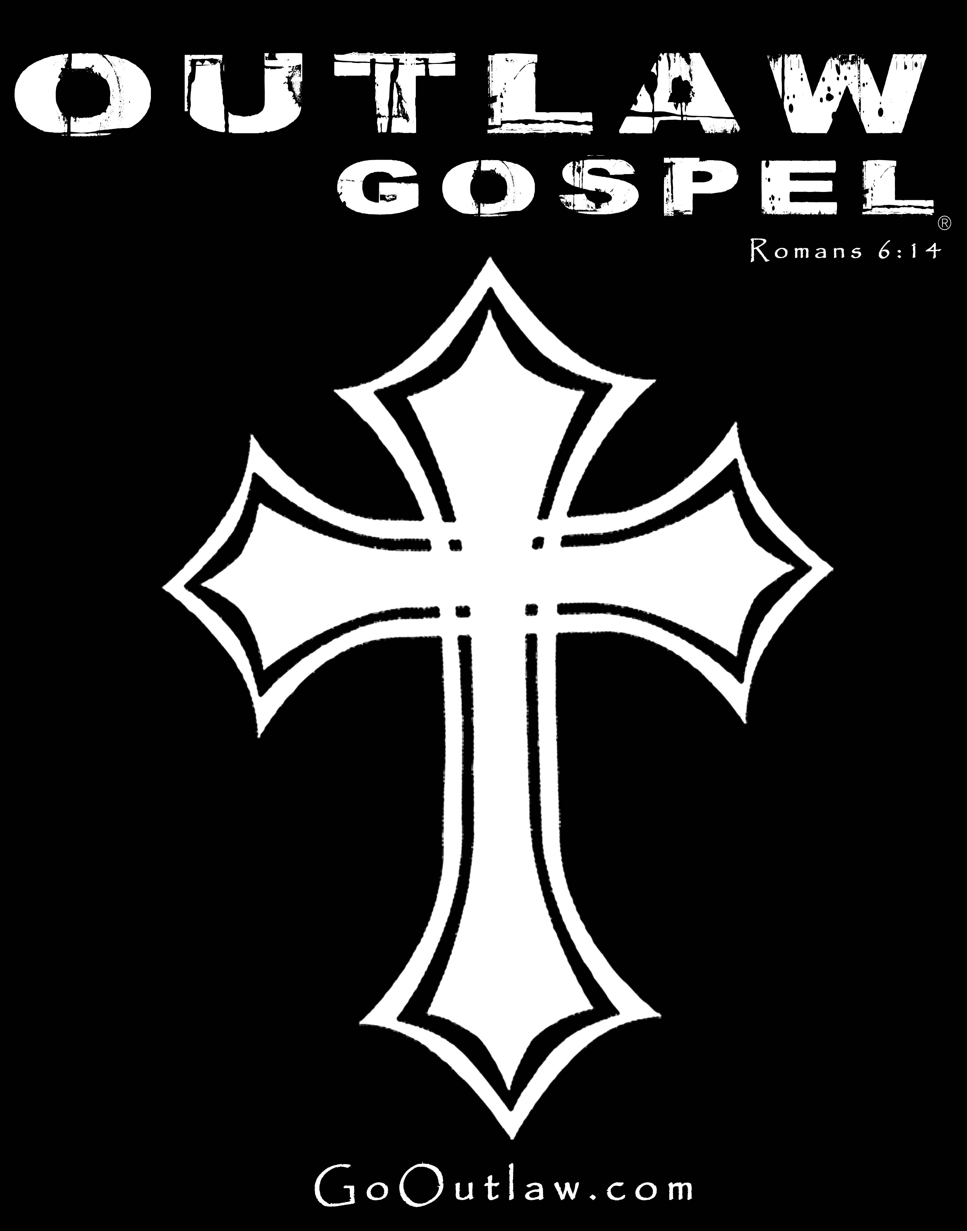 Outlaw Gospel Records, image size:3300x4200